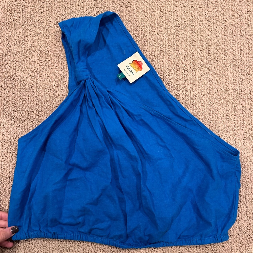 Lularoe Blue Sleeveless Top
